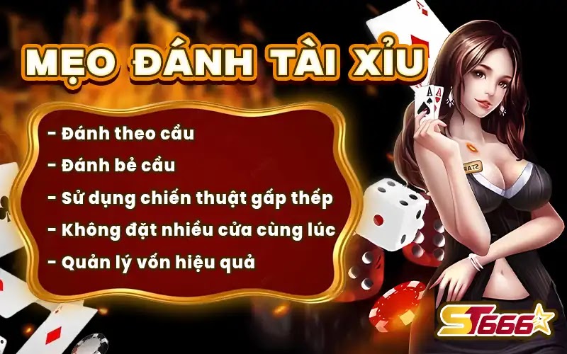 Mẹo đánh tài xỉu