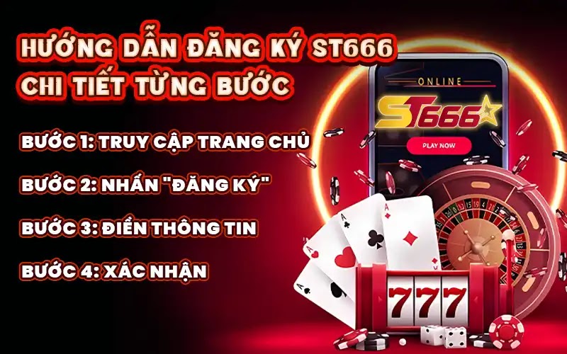 Hướng dẫn đăng ký ST666