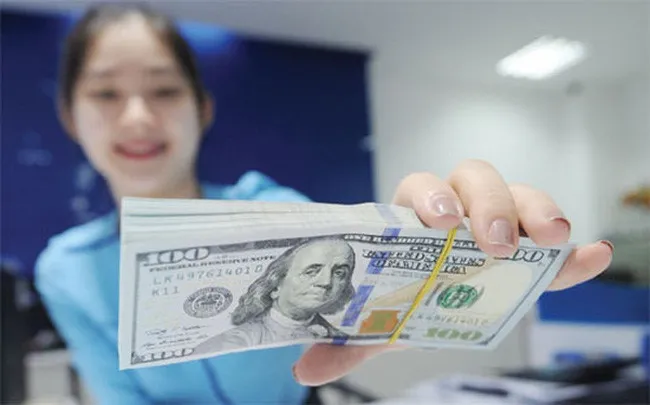 Minh họa khu vực thu đổi ngoại tệ tại trung tâm Sài Gòn