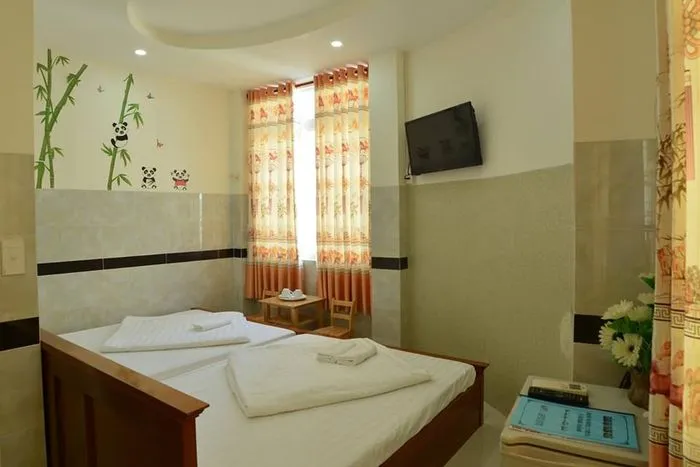 Không gian ấm áp tại nhà nghỉ Hoàng Châu gần Bãi Sau