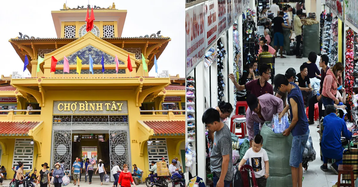 Chợ Bình Tây (Chợ Lớn) – trung tâm bán sỉ nhiều nhóm ngành hàng