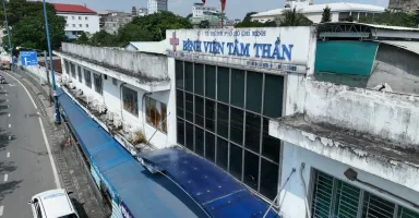 Trụ sở Bệnh viện Tâm thần TP.HCM trên đường Võ Văn Kiệt