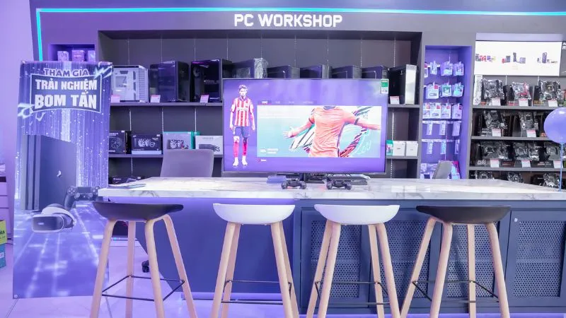 Showroom PC đồ họa tại TP.HCM với đa dạng cấu hình thử nghiệm