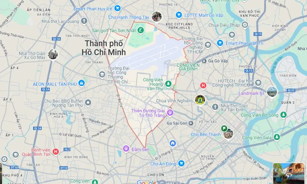 Ảnh minh họa khu đô thị phía Tây Bắc TP.HCM, dùng làm hình minh họa bối cảnh đô thị Nam Bộ gần TP.HCM