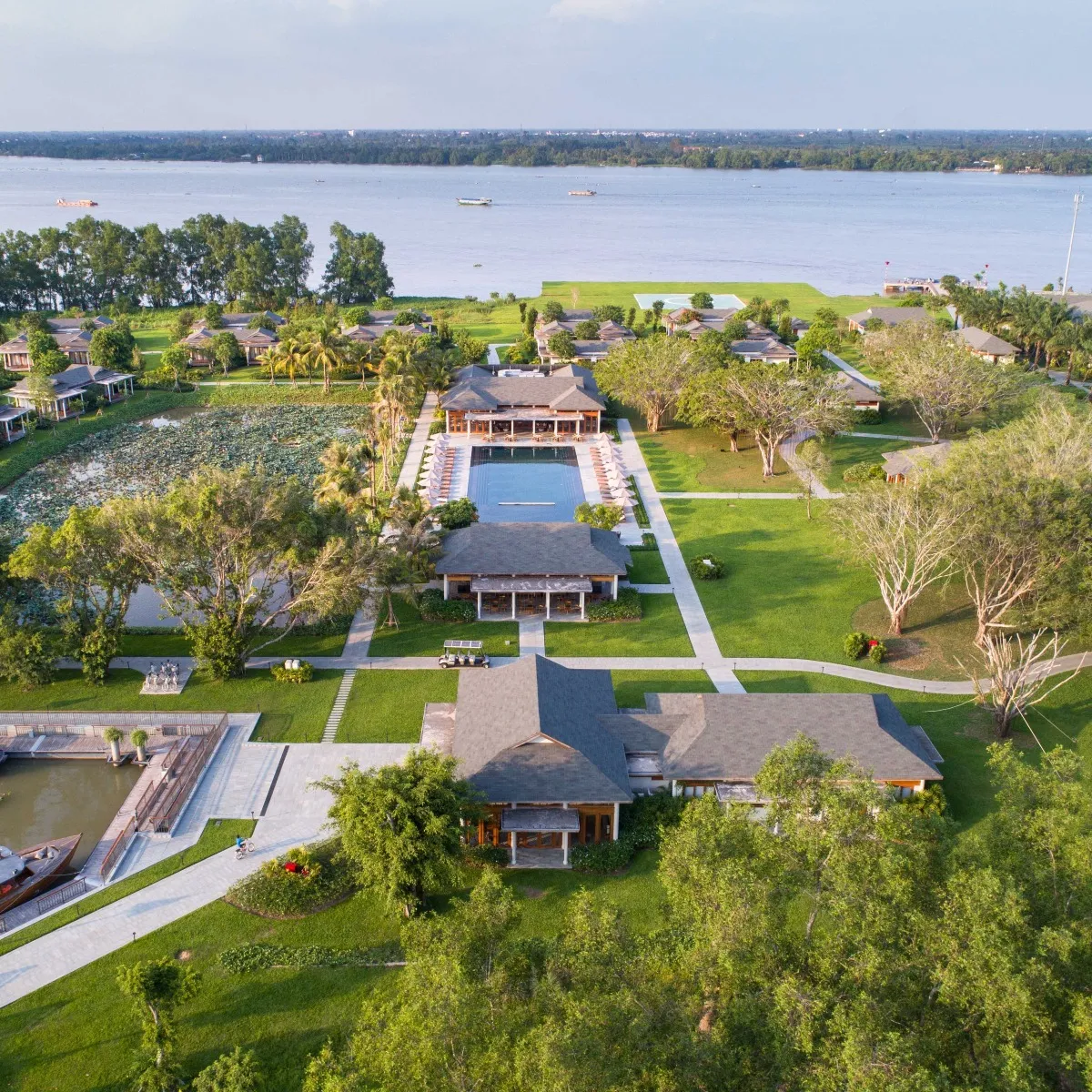 Azerai Cần Thơ trên Cồn Ấu, khu nghỉ dưỡng sinh thái giữa sông Hậu