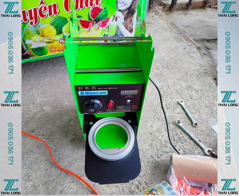 Thiết bị phục vụ cà phê/trà tại quầy, hỗ trợ mô hình take away ở Cần Thơ