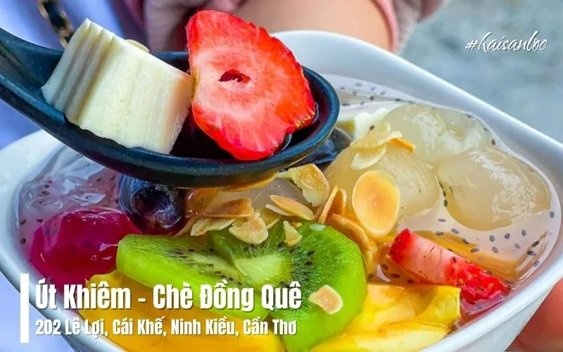 Út Khiêm – Chè Đồng Quê Cần Thơ – chè hạt sen, chè bà ba, chè đậu trắng cho buổi chiều thư giãn