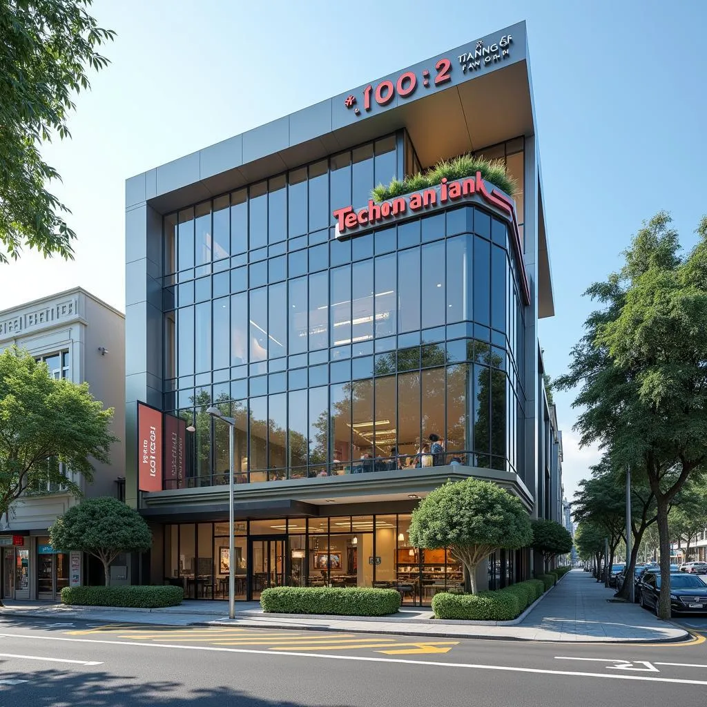 Mặt tiền Techcombank 10-12 Lê Quang Định Bình Thạnh