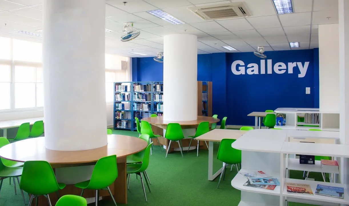 Không gian thư viện đa năng tại cơ sở Quận 7