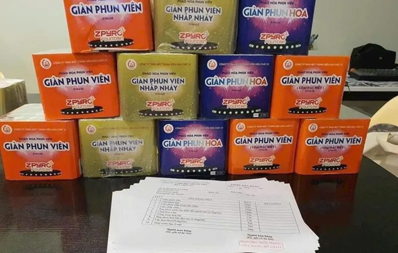 Mua pháo hoa trực tiếp tại cửa hàng hoặc đại lý