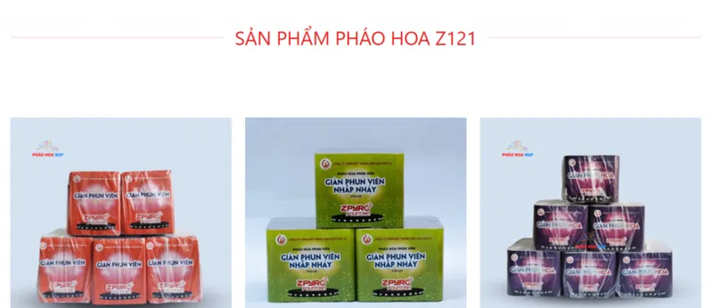 Vào trang web chính thức để lựa chọn sản phẩm