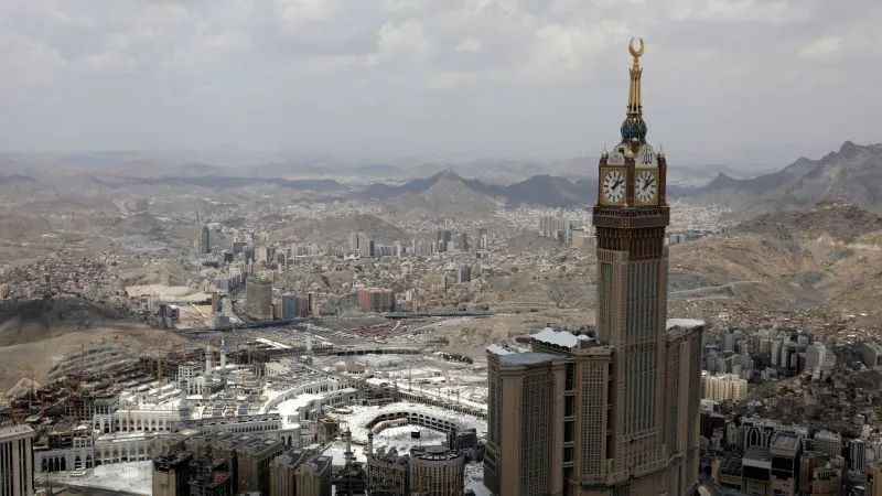 Bản đồ vị trí Saudi Arabia trên bán đảo Ả Rập