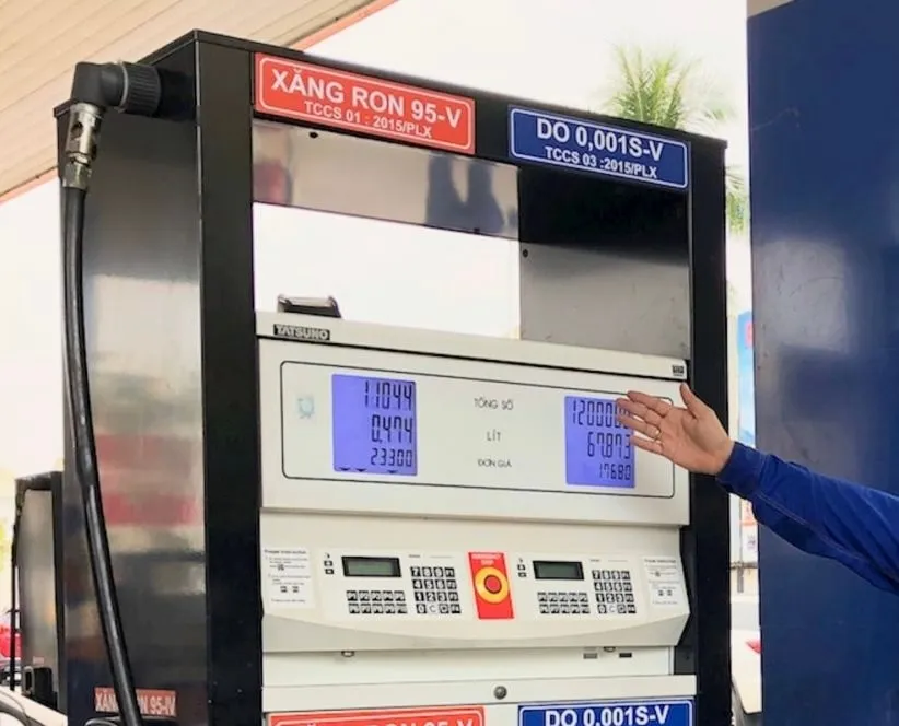 Cách tìm cây xăng gần đây bán dầu Diesel 0,001S