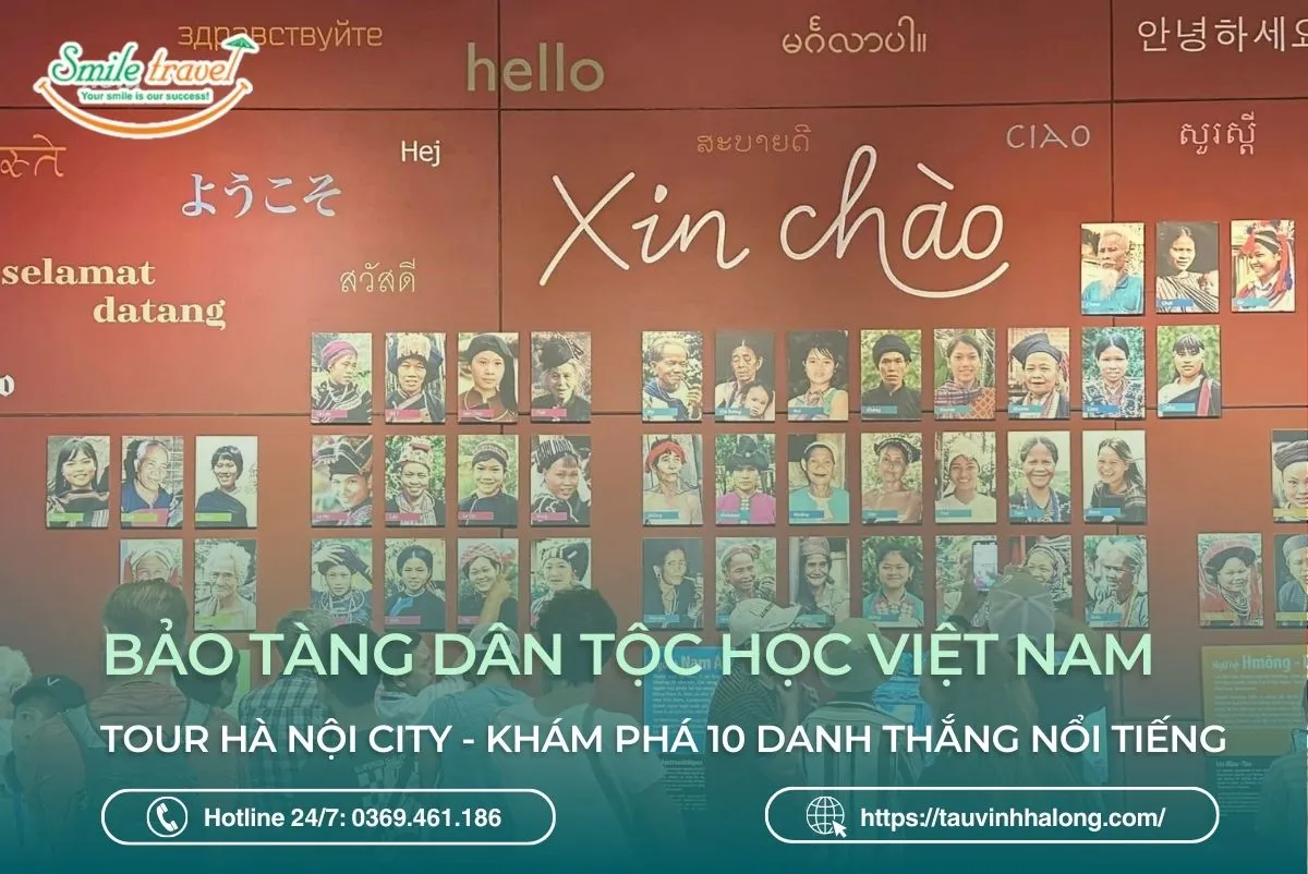 Toàn cảnh khu bảo tàng dân tộc học Việt Nam tại Cầu Giấy, Hà Nội