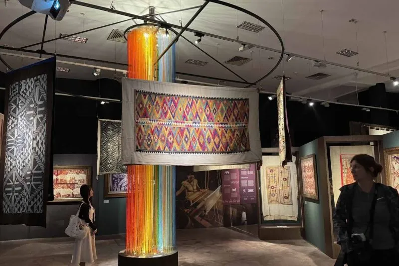 Trưng bày nghệ thuật hoa văn Nà Pha của người Thái Nghệ An