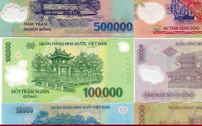 Ảnh minh họa các địa danh nổi bật in trên tiền Việt Nam