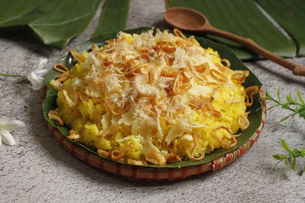 Xôi xéo đậu xanh: căn thời gian đồ xôi để hạt dẻo mềm