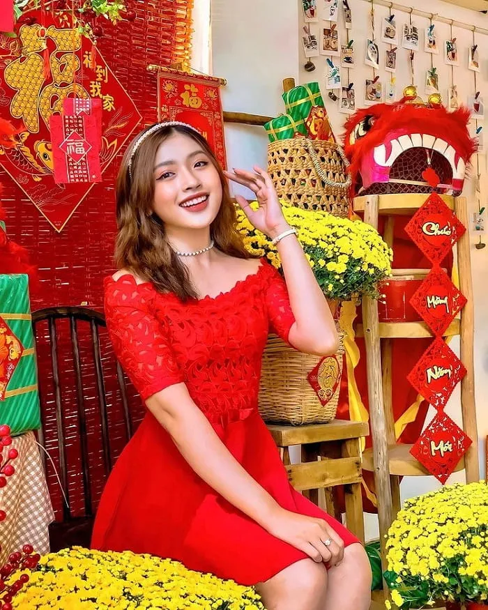 Các tiểu cảnh trang trí đậm không khí năm mới tại Le Ciel Café