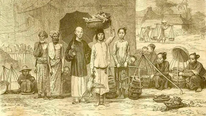 Minh họa vai trò của các Chúa Nguyễn trong hành trình mở cõi phương Nam