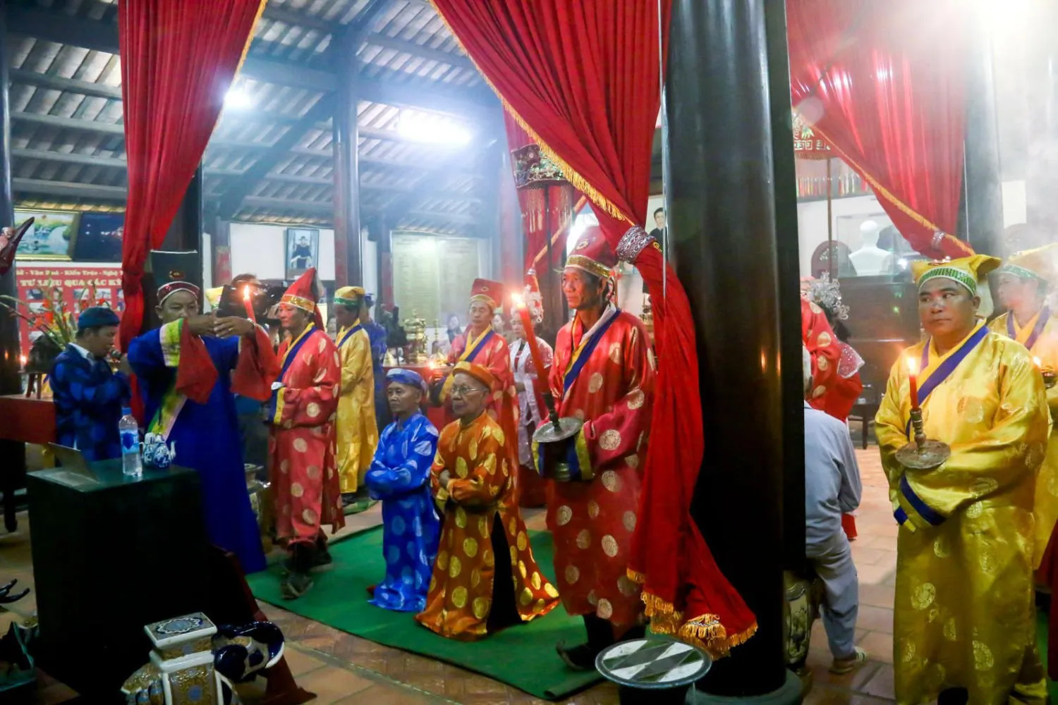 Nghi thức truyền thống trong không gian đình cổ tại Lễ hội Kỳ Yên