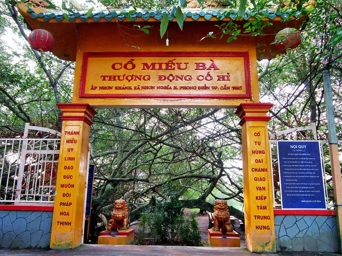 Miếu Bà Thượng Động Cố Hỉ – trung tâm sinh hoạt tín ngưỡng của cộng đồng