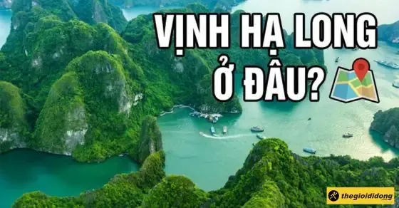 Mặt nước xanh và các khối karst biểu tượng của Vịnh Hạ Long