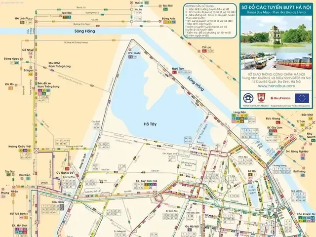 Bảng giờ hoạt động xe buýt Hà Nội tại bến trung tâm