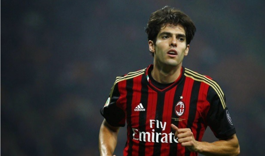 Kaka Trong màu áo AC MILAN. Nguồn : lương sơn tv
